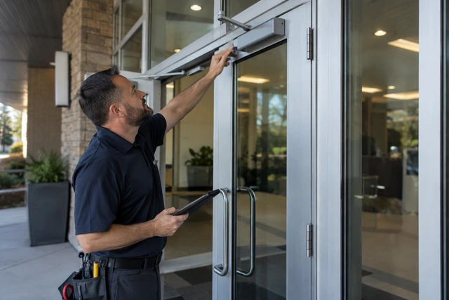 A Preventive Maintenance Routine for High-Traffic Entrances