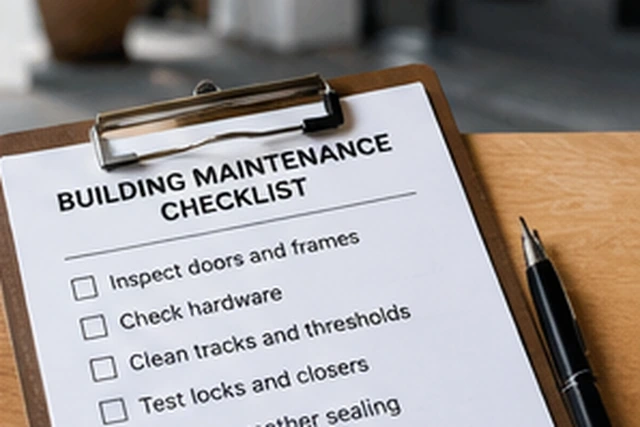 A Practical Year-Round Maintenance Calendar for Building Access Points